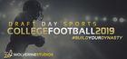 Portada oficial de de Draft Day Sports: College Football 2019 para PC