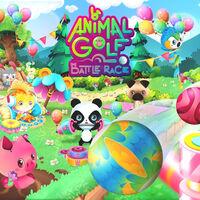 Portada oficial de Animal Golf - Battle Race para Switch