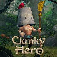 Portada oficial de Clunky Hero para Switch