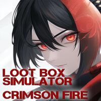 Portada oficial de Loot Box Simulator - Crimson Fire para Switch