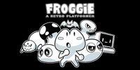Portada oficial de Froggie - A Retro Platformer para Switch