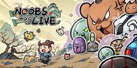 Portada oficial de Noobs Want to Live para Switch