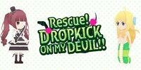 Portada oficial de Rescue! DROPKICK ON MY DEVIL!! para Switch