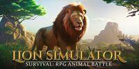 Portada oficial de Lion Simulator Survival: RPG Animal Battle para Switch
