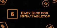 Portada oficial de Easy Dice for RPG/Tabletop para Switch