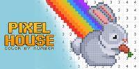 Portada oficial de Pixel House: Color by Number para Switch