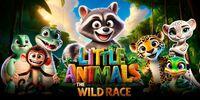 Portada oficial de Little Animals: The Wild Race para Switch