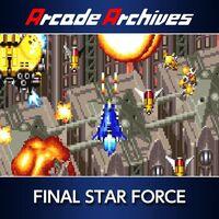 Portada oficial de Arcade Archives FINAL STAR FORCE para PS4