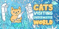 Portada oficial de Cats Visiting Underwater World para Switch