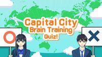 Portada oficial de Capital City Brain Training Quiz! para Switch