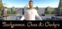 Portada oficial de Backgammon, Chess & Checkers para PC