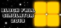 Portada oficial de Block Fall Simulator 2019 para PC