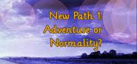 Portada oficial de New Path 1: Adventure or Normality? para PC