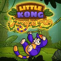 Portada oficial de Little Kong: Jungle Fun para Switch