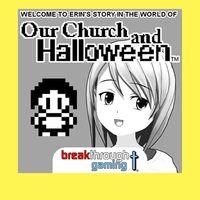 Portada oficial de Welcome to Erin's story in the World of Our Church and Halloween (Visual Novel) para PS4
