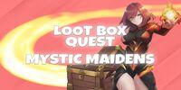Portada oficial de Loot Box Quest - Mystic Maidens para Switch