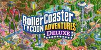 Portada oficial de RollerCoaster Tycoon Adventures Deluxe para Switch