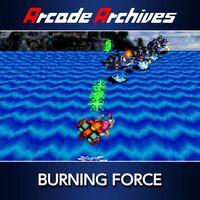 Portada oficial de Arcade Archives BURNING FORCE para PS4