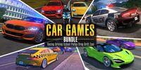 Portada oficial de Car Games Bundle - Racing Driving School Police Drag Drift Taxi para Switch