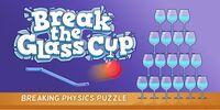 Portada oficial de Break the Glass Cup: Breaking Physics Puzzle para Switch