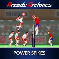 Portada oficial de Arcade Archives POWER SPIKES para PS4