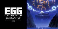 Portada oficial de EGGCONSOLE UNDEADLINE MSX2 para Switch