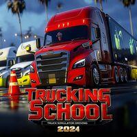Portada oficial de Trucking School: Truck Simulator Driving 2024 para PS4