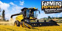 Portada oficial de Farming Harvester Simulator 2025 Deluxe Edition para Switch