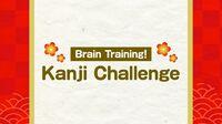 Portada oficial de Brain Training! Kanji Challenge para Switch