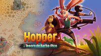 Portada oficial de Hopper y el Tesoro de Barbapico para Switch