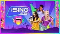 Portada oficial de Let's Sing 2026 para Switch