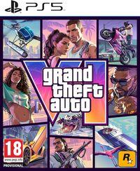 Portada oficial de Grand Theft Auto VI para PS5