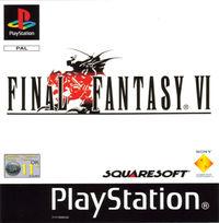 Portada oficial de Final Fantasy VI para PS One