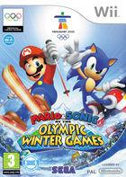 Portada oficial de de Mario y Sonic en los Juegos Olmpicos de Invierno para Wii
