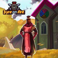Portada oficial de Pyre on Fire para Switch