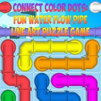 Portada oficial de Connect Color Dots: Fun Water Flow Pipe Line Art Puzzle Game para Switch