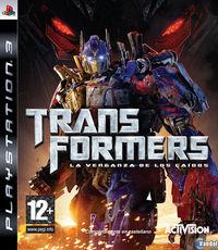 Portada oficial de Transformers: La Venganza de los Caídos – El Videojuego para PS3