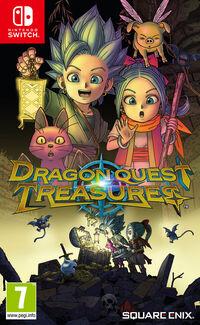 Portada oficial de Dragon Quest Treasures para Switch