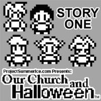 Portada oficial de Our Church and Halloween RPG - Story One para PS4