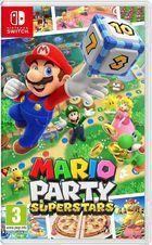 Portada oficial de de Mario Party Superstars para Switch