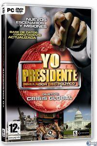 Portada oficial de Yo Presidente: Crisis Global para PC