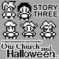Portada oficial de Our Church and Halloween RPG - Story Three para PS4