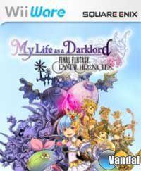 Portada oficial de Final Fantasy Crystal Chronicles: My Life as a Darklord WiiW  para Wii
