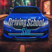 Portada oficial de Driving School Sim para Switch