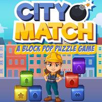 Portada oficial de City Match - A Block Pop Puzzle Game para Switch