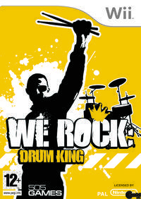 Portada oficial de We Rock: Drum King para Wii