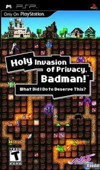 Portada oficial de Holy Invasion of Privacy, Badman! What Did I Do To Deserve This? para PSP