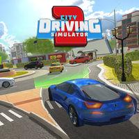 Portada oficial de City Driving Simulator 2 para Switch