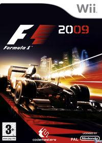 Portada oficial de F1 2009 para Wii