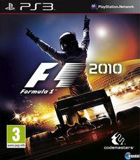 Portada oficial de F1 2010 para PS3